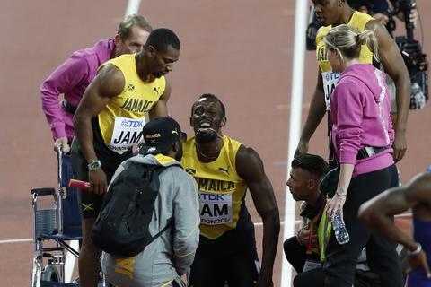 Video: así fue la dramática lesión que pone fin a la carrera de Bolt