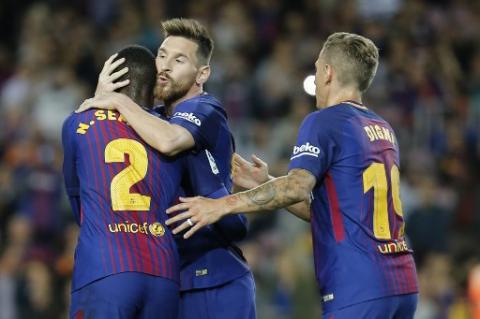 Lionel Messi y el Barcelona hicieron un festín con el Eibar