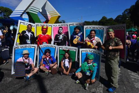 Los mejores disfraces de la Carrera San Silvestre 2018