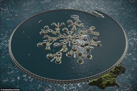 ¡Alucinante! Así será la primera isla-país flotante del mundo