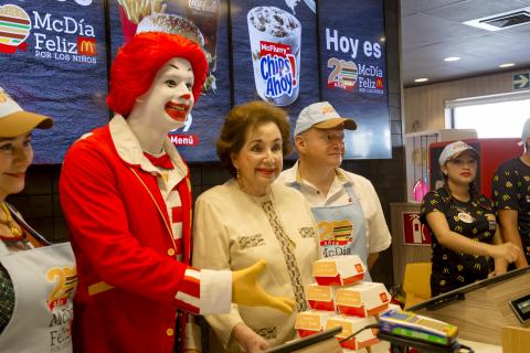 Una vez más los guatemaltecos se unen al McDía Feliz