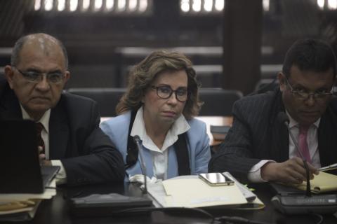 Jueza expulsa a la PGN de audiencia contra Sandra Torres