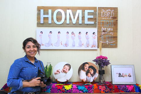 Ana Lucía, experta en inmortalizar la maternidad y a los bebés