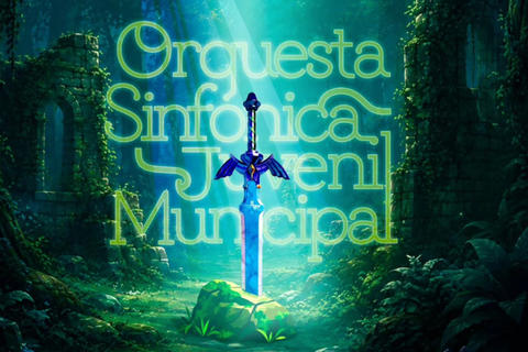 Orquesta Sinfónica Juvenil Municipal rinde homenaje a "La leyenda de Zelda". (Foto: Oficial)