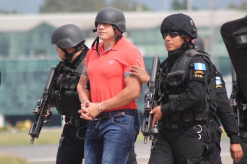 Extradición de Jairo Orellana fue bajo fuerte despliegue de vigilancia