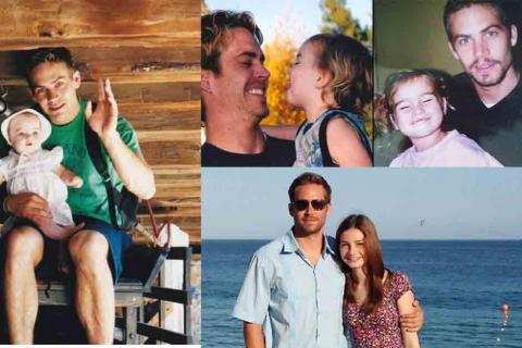 Hija de Paul Walker comparte una foto inédita junto a su padre