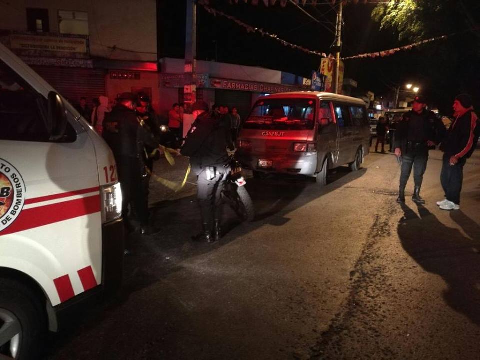 Un conductor de microbús fallece en un tiroteo en San Cristóbal ... - Soy502