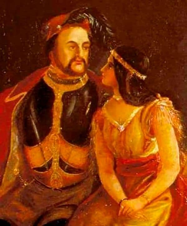 John Rolfe sa casó con Pocahontas en 1613 cuando ella tenía 18 años. (Imagen Infobae)