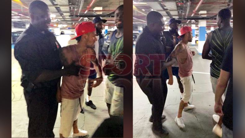 El incidente tuvo lugar en un estacionamiento cercano a la discoteca. (Foto. Sport)