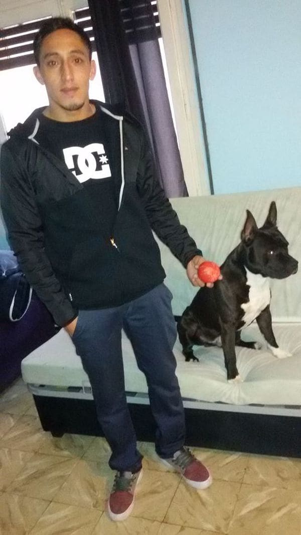 Imagen de Oukabir en su residencia de Marbella, España. (Foto. Infobae)