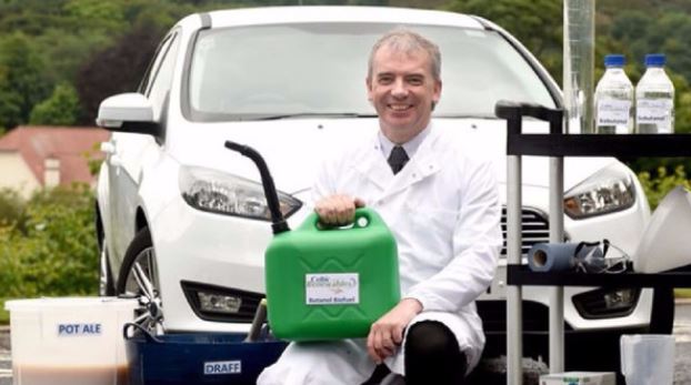 Según el científico, el combustible es apto hasta para turbinas de avión. (Foto. irishexaminer.com)