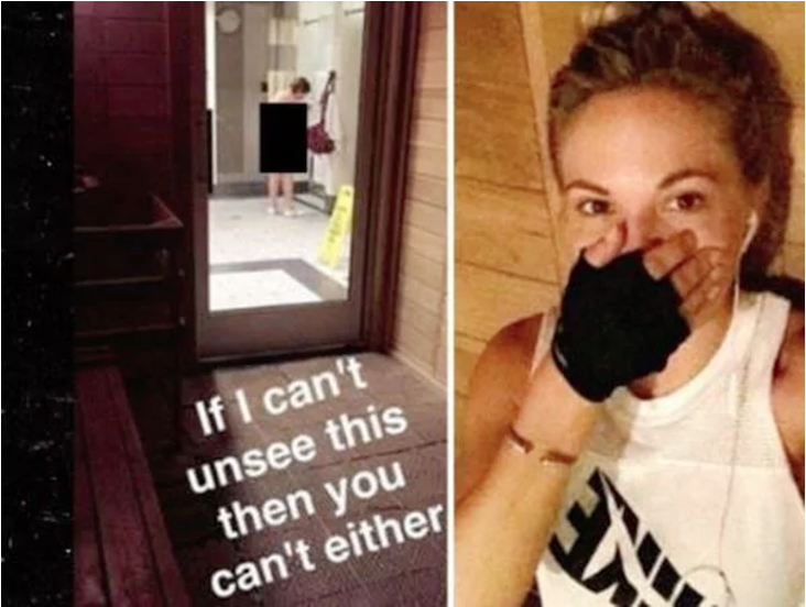 Esta es la imagen publicada por Dani en su cuenta de Snapchat. (Imagen. Infobae)