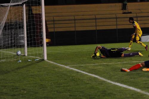 Gol de Marquense frente a Xelaj&uacute;