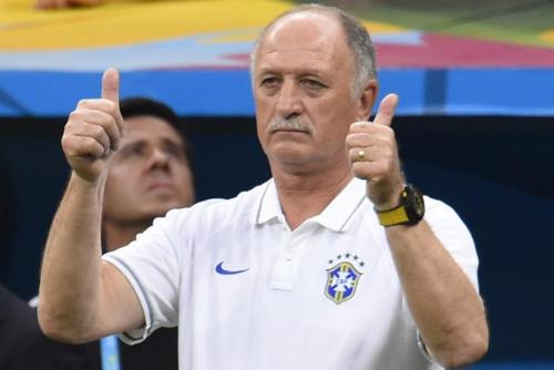 &iquest;Ser&aacute; Felipao el nuevo Barbosa? El director t&eacute;cnico brasile&ntilde;o llev&oacute; a su equipo a un humillante desastre. (Foto: AFP)