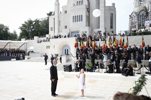 Acto de conmemoraci&oacute;n de los 100 a&ntilde;os del inicio de la Primera Guerra Mundial. (Foto: AFP)