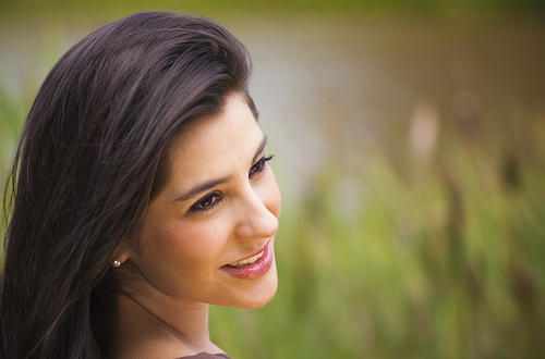 "Reg&aacute;lame tus ojos". F/3, 1/750seg, 105mm, ISO 200. Se us&oacute; flash externo.