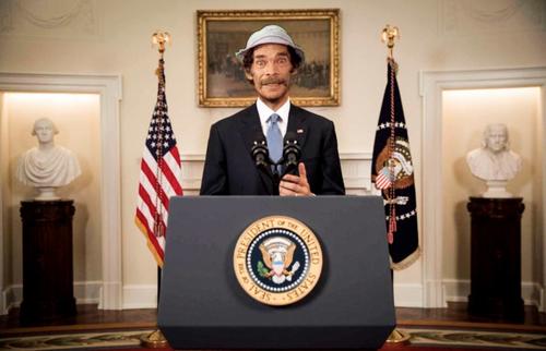 &iquest;Te imaginar&iacute;as que &ldquo;Don Ram&oacute;n&rdquo; pudiera revivir y convertirse en el presidente de Estados Unidos? (Foto: Selvin Barahona)