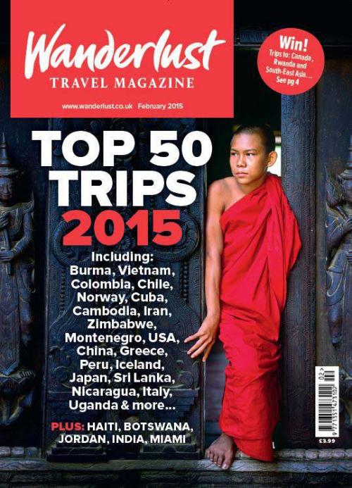 Esta es la portada de la revista inglesa que destaca la belleza natural de la Reserva de la Biosfera Maya. (Foto: Wanderlust Magazine)