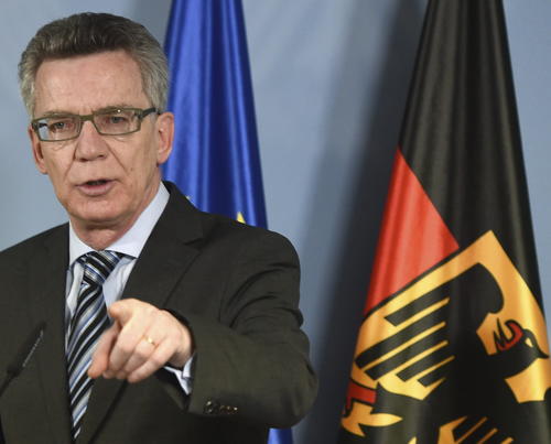 El ministro de Interior alem&aacute;n, Thomas de Maizi&egrave;re. (Foto: EFE/Archivo)