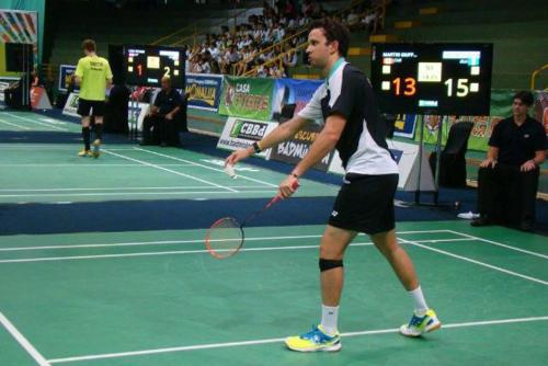 Kevin derrot&oacute; al noruego Marius Myhre con parciales de 21-14 y 21-17