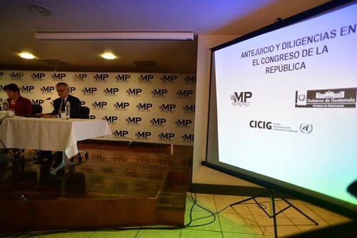 La investigación estuvo a cargo del Ministerio Público y la CICIG. (Foto Wilder López/Soy502)