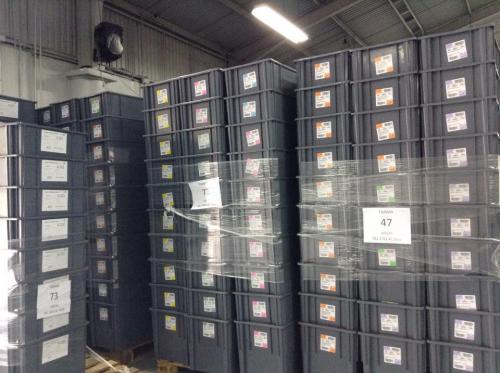 Durante la visita, la Misión de la OEA verificó que las papeletas ya están siendo enviadas a todo el país. 