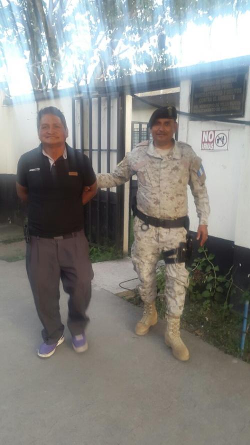 Juan Zapeta Osorio de 56 a&ntilde;os fue capturado por contaminar el r&iacute;o Platanitos. (Foto: PNC)