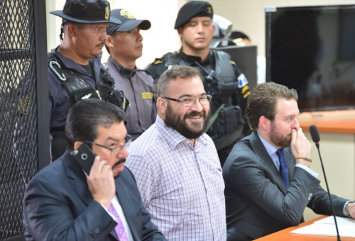 As&iacute; luce Javier Duarte, que acept&oacute; la extradici&oacute;n a su pa&iacute;s. (Foto: Jes&uacute;s Alfonso/Soy502) 