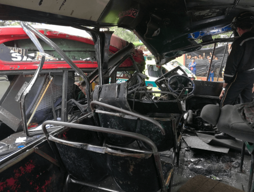 Grave accidente entre dos buses deja varios heridos en zona 13