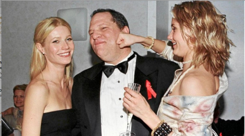 Cameron Diaz juega a pegarle a Harvey Weinstein en una fiesta en 1999. ¿Le querría pegar de verdad? (Foto: Alex J. Berliner/Shutterstock)