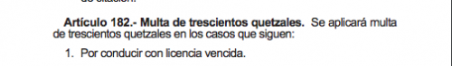 El piloto del Ministerio de Salud P&uacute;blica conduc&iacute;a con la licencia vencida. (Foto: captura de pantalla) 