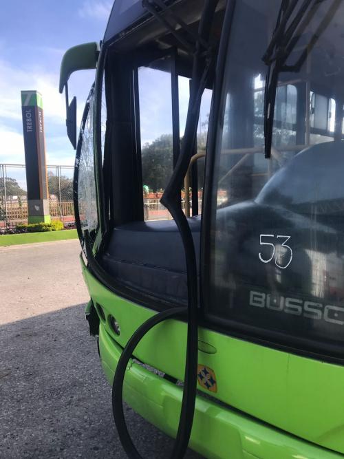 As&iacute; qued&oacute; el bus de la Municipalidad de Guatemala. (Foto: cortes&iacute;a PM) 