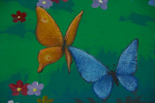 El artista quiere que cada uno de los desaparecidos sean recordados y su alma esté vuele libre. (Foto: Fredy Hernández/Soy502)