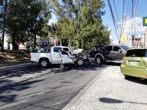 El hecho dej&oacute; da&ntilde;os materiales. (Foto: captura pantalla) 