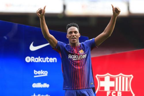 El colombiano asegura que estar en Barcelona es hacer realidad su sueño. (Foto: AFP)