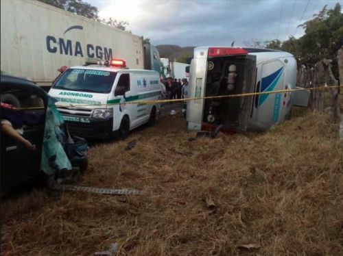 El accidente fue mortal para tres guatemaltecos. (Foto: Oriente News) 