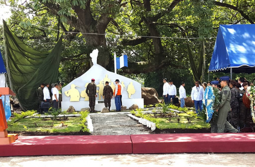 Imagen del monumento. (Foto: Ejército)