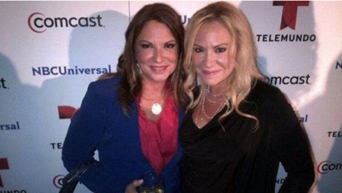 Ana Mar&iacute;a Polo y Marlene Key. (Foto: Infobae) 