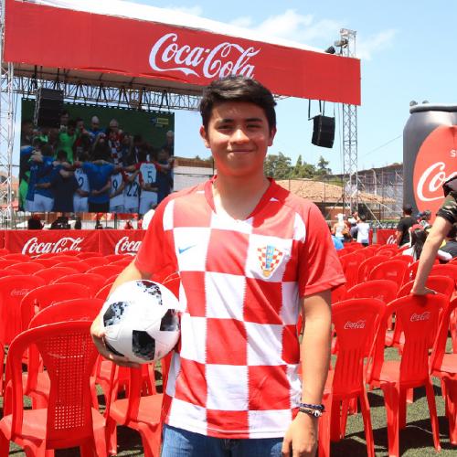 Uno de los ganadores de los concursos realizados.