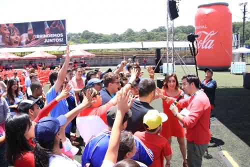 Adem&aacute;s del juego, los participantes pudieron participar en sorteos.