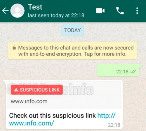 Cuidado con estos links. (Foto: captura de pantalla) 