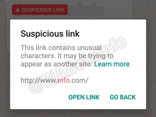 Link sospechoso. (Foto: captura de pantalla) 