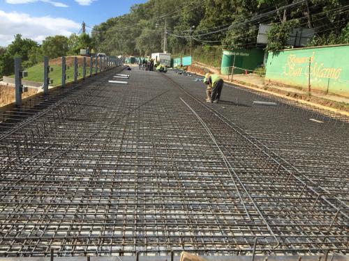 Esta será el área que fundirán con concreto. (Foto: Municipalidad de Mixco) 