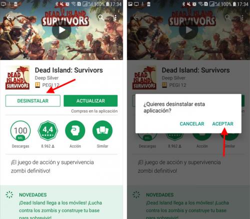Desinstala las apps que no uses.