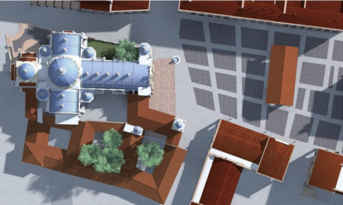 La iglesia será una cruz en la tierra. (Foto: Genialidad Kriel en Guatemala)