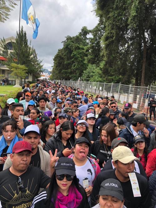 Así ingresaron al Circo soledad La Despedida. (Foto: Pandilla Arjoneana) 