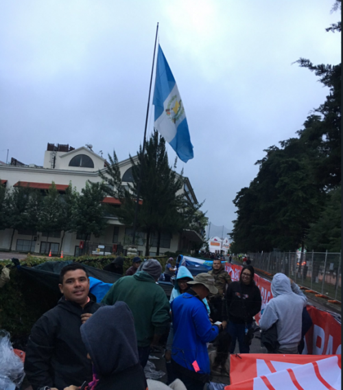 Así lucía la Pandilla Arjoneana de madrugada. (Foto: Pandilla Arjoneana) 