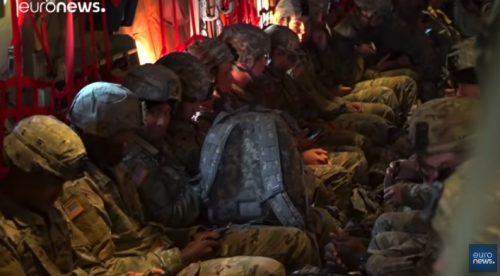 El despliegue ocurre a solo dos d&iacute;as de las elecciones legislativas del 6 de noviembre. (Foto: Video Euronews)