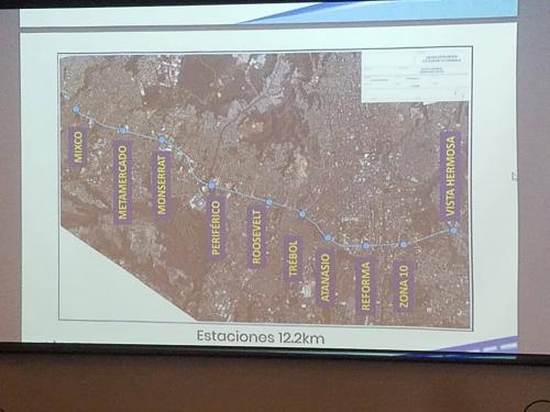 El subterráneo tendría una longitud de 12.2 kilómetros, con 10 paradas estratégicas. 