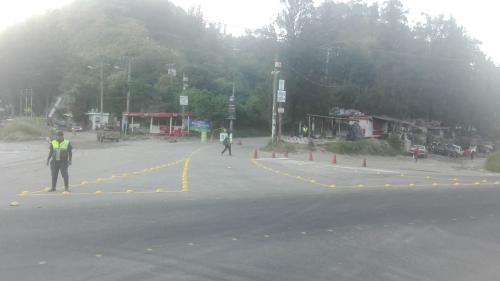 La idea dejar una zona con la mejor se&ntilde;alizaci&oacute;n vial. (Foto: Muni Mixco)